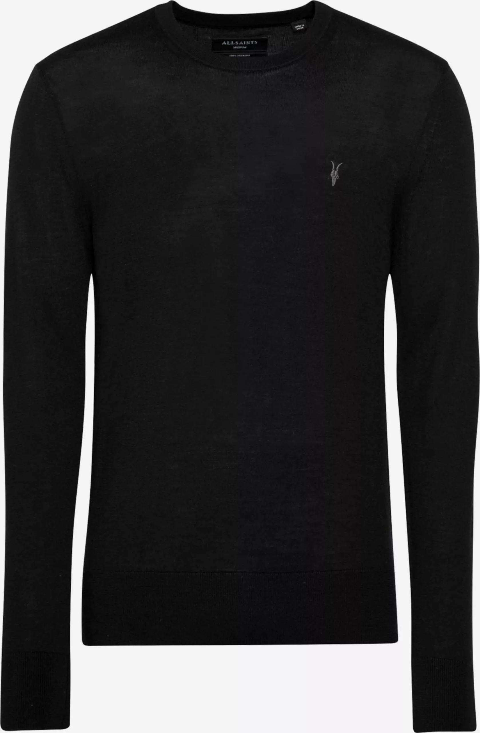 AllSaints Pulls à Col Rond Pull-over Homme Noir 3 AllSaints Pulls à Col Rond Pull-over Homme Noir