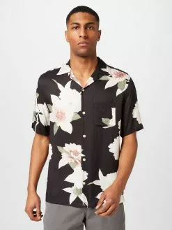 AllSaints Chemises Décontractées Coupe Regular Chemise ALAMEIN Homme Noir -AllSaints Magasin D'usine 91172d5957c6550d361a13d4a5174925