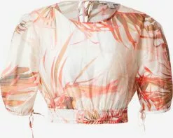 AllSaints Blouses à Manches Courtes Chemisier Astria Luar Femme Rose