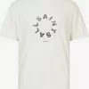 AllSaints T-shirts T-Shirt VALENCE Homme Blanc Cassé -AllSaints Magasin D'usine 94220aefc552317de000e2506379d058