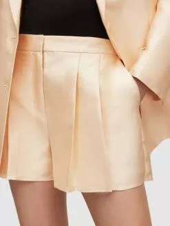 AllSaints Shorts Regular Pantalon à Pince LONDON Femme Or -AllSaints Magasin D'usine 95bead2c965fd1be7681f12c08efa2a3