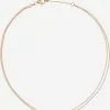AllSaints Colliers Fins Chaîne Femme Or
