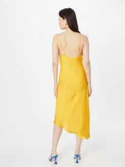 AllSaints Robes Midi Robe ALEXIA Femme Mandarine -AllSaints Magasin D'usine 9cfdb1f683a64c4562a1ed4c269bebde