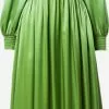 AllSaints Robes Midi Robe ESTELLE Femme Vert -AllSaints Magasin D'usine 9de81ed84d7e8a48028717c2f8fc1858