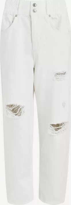 AllSaints Droits Regular Jean HAILEY Femme Blanc