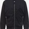 AllSaints Vestes De Mi-saison Veste Mi-saison Bassett Homme Noir -AllSaints Magasin D'usine 9e2e02d377adbe1152e03fffb4a27998
