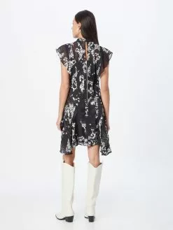 AllSaints Mini-robes Robe FLEUR ORSINO Femme Noir 10 AllSaints Mini-robes Robe FLEUR ORSINO Femme Noir -AllSaints Magasin D'usine a20d3b42af38d69217e2bcbbe76d65b1