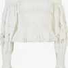 AllSaints Hauts Chemisier LARA Femme Blanc -AllSaints Magasin D'usine a2df0cc969e31ee3961b26ca92d19d6c