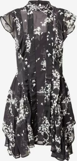 AllSaints Mini-robes Robe FLEUR ORSINO Femme Noir