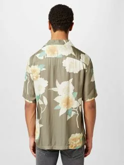 AllSaints Chemises Décontractées Coupe Regular Chemise ALAMEIN Homme Vert / Olive 10 AllSaints Chemises Décontractées Coupe Regular Chemise ALAMEIN Homme Vert / Olive -AllSaints Magasin D'usine ad111c1c659c0f3b61c3589f2608255a