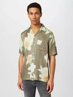 AllSaints Chemises Décontractées Coupe Regular Chemise ALAMEIN Homme Vert / Olive 9 AllSaints Chemises Décontractées Coupe Regular Chemise ALAMEIN Homme Vert / Olive -AllSaints Magasin D'usine b101d45c05bffd78147f7d7917c4a0f6