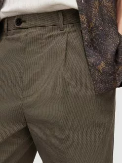 AllSaints Pantalons En Toile Regular Pantalon à Pince CAPELLA Homme Marron -AllSaints Magasin D'usine b3aa4a7353cb9af99137653fd88d4613