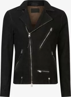 AllSaints Vestes En Cuir Veste Mi-saison IRO Homme Noir