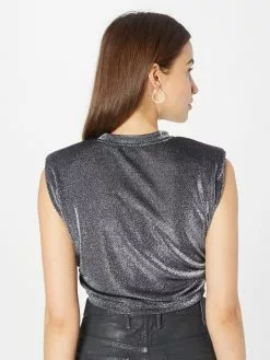 AllSaints T-shirts T-shirt MIKA Femme Argent -AllSaints Magasin D'usine c050a8edcb92455fd444d568ea3d928e