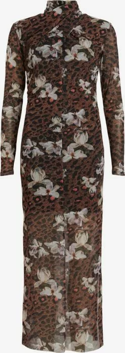 AllSaints Robes Longues Robe ALESSANDRA Femme Marron