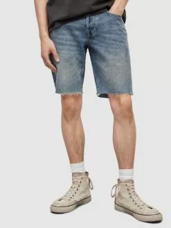 AllSaints Shorts En Jean Regular Jean SWITCH Homme Bleu -AllSaints Magasin D'usine c6be1a9742d0b4455e2c5954a2ade6c7