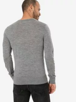 AllSaints Pulls à Col Rond Pull-over Homme Gris Chiné -AllSaints Magasin D'usine c806c411e04bba35323c99bf000629fa