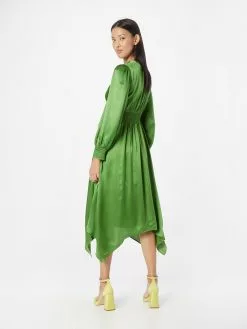 AllSaints Robes Midi Robe ESTELLE Femme Vert -AllSaints Magasin D'usine cc0d53238863ed98503a811e7d41e185