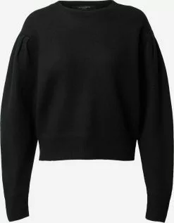 AllSaints Pulls Maille Fine Pull-over VIKA Femme Noir