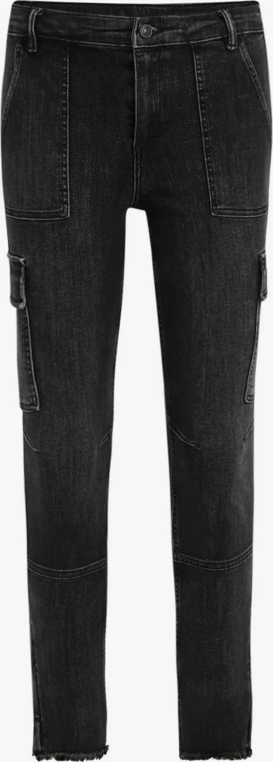 AllSaints Slim Coupe Slim Jeans Cargo Duran Femme Noir 3 AllSaints Slim Coupe Slim Jeans Cargo Duran Femme Noir
