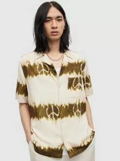 AllSaints Chemises Décontractées Fit Confort Chemise Homme Blanc -AllSaints Magasin D'usine d391a65349994a1b5c7a5e6d1c523f7a