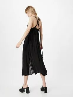 AllSaints Robes Dété Robe D’été ROSA Femme Noir -AllSaints Magasin D'usine dba5a4e40029a1068d493019ce710d6d