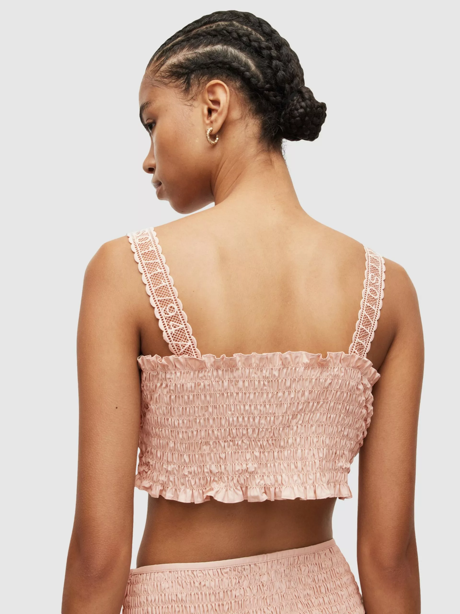 AllSaints Blouses Chemisier ALEX Femme Rose 5 AllSaints Blouses Chemisier ALEX Femme Rose – Image 3