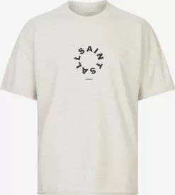 AllSaints T-shirts T-Shirt KAYDEN Homme Gris Chiné