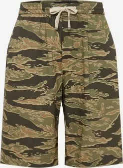 AllSaints Shorts Loosefit Pantalon Casper Homme Brocart / Kaki