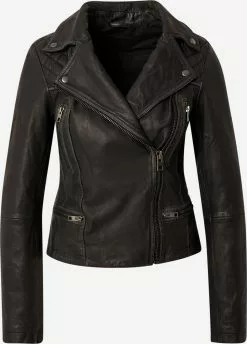 AllSaints Vestes En Cuir Veste Mi-saison Femme Noir