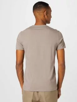 AllSaints T-shirts T-Shirt Homme Taupe / Greige -AllSaints Magasin D'usine e6f8ae7074e8eb990e0218cbdad10ce5