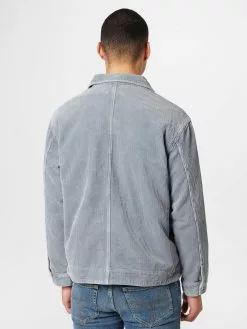 AllSaints Vestes De Mi-saison Veste Mi-saison CASTLEFORD Homme Bleu Clair -AllSaints Magasin D'usine e791952821a52dae43952cd93929b7e4