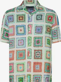 AllSaints Chemises Décontractées Coupe Regular Chemise TUNIS Homme Blanc