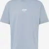 AllSaints T-shirts T-Shirt BURMAN Homme Bleu-gris -AllSaints Magasin D'usine eb44172b62cc1e262729f8b2ceb463c8