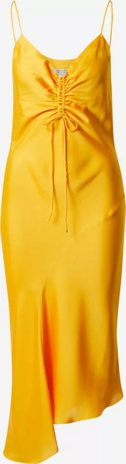 AllSaints Robes Midi Robe ALEXIA Femme Mandarine