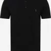 AllSaints Polos T-Shirt REFORM Homme Noir