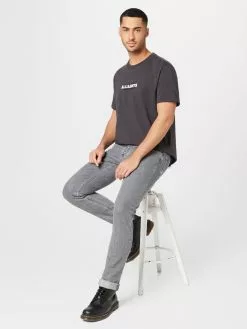 AllSaints T-shirts T-Shirt VEIL Homme Anthracite -AllSaints Magasin D'usine f1946a13eec005af1d4a86a62035aec3