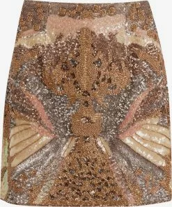 AllSaints Mini-jupes Jupe JAMILIA Femme Or