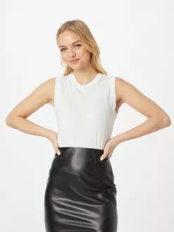 AllSaints Hauts Sans Manches Haut IMOGEN Femme Blanc 9 AllSaints Hauts Sans Manches Haut IMOGEN Femme Blanc -AllSaints Magasin D'usine f8de7cd09bb67e09740ebc98a48483c1