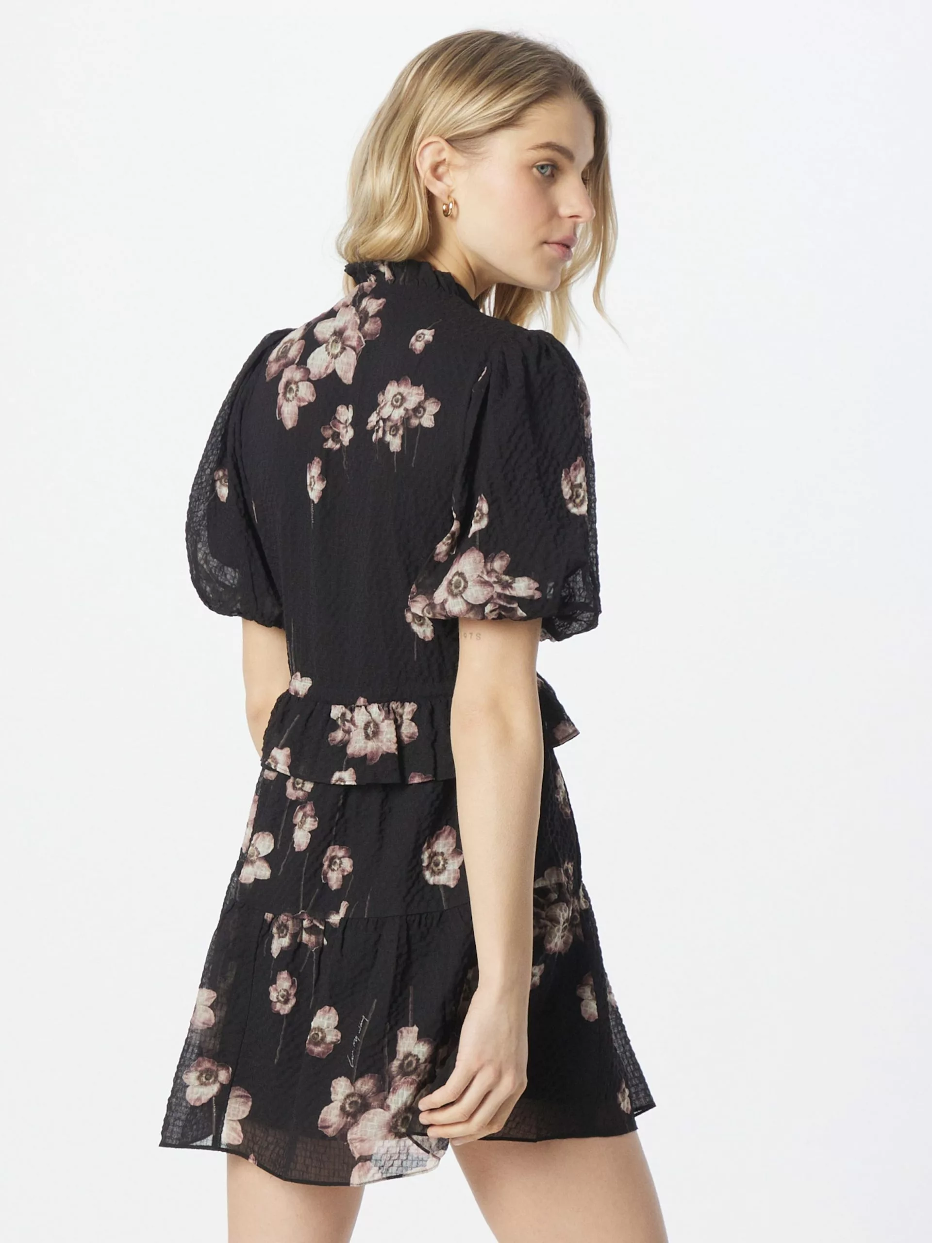 AllSaints Mini-robes Robe Femme Noir 6 AllSaints Mini-robes Robe Femme Noir – Image 4