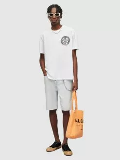 AllSaints T-shirts T-Shirt CHANCER Homme Blanc -AllSaints Magasin D'usine fc40c146e4f07c6cb9567859b9cdbcd9
