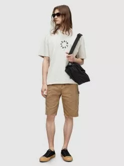 AllSaints T-shirts T-Shirt KAYDEN Homme Gris Chiné -AllSaints Magasin D'usine fd254a42fb8f7601c1f4e767103cc18a