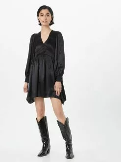 AllSaints Mini-robes Robe ESTA Femme Noir -AllSaints Magasin D'usine fd396e3df502c8b370448bb0c0722208